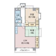 サウスヒルズ大清水の間取り画像