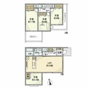 国分北戸建の間取り画像