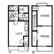 DUPLEX 国王U1の間取り画像