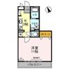 リビングタウン西都 Aの間取り画像
