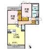 D-roomCⅢの間取り画像