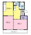 沖マンションの間取り画像