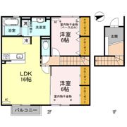 サンヴェルディⅤの間取り画像