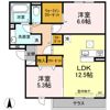 グッディⅡの間取り画像