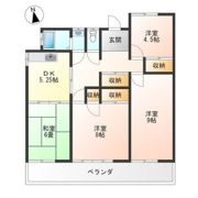 PFC HOME BUILDER コーポヒラオカの間取り画像
