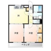 ブレインマンション戸祭の間取り画像