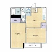 JOYコーポの間取り画像