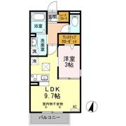 弐番館の間取り画像