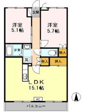 ヴェルドミールの間取り画像