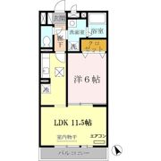 クレセントの間取り画像