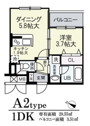 ラ・ボンボニエールの間取り画像