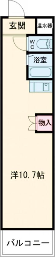 MKタウン江場Bの間取り画像