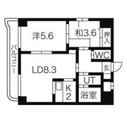 エンドレス三井平和通 Iの間取り画像