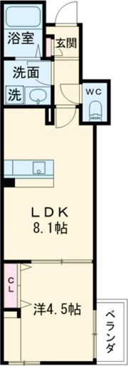 Lino月見山の間取り画像