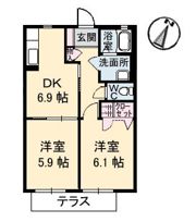 プログレス A棟の間取り画像