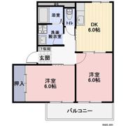 SurplusグレイスⅢの間取り画像