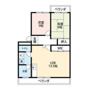 アメニティハイツサワキの間取り画像