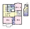 サンハイム妻沼Ⅲの間取り画像