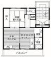 ビレッジハウス宮成1号棟の間取り画像