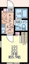 KBCシティヒルズの間取り画像