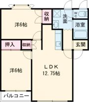 マンションベルの間取り画像