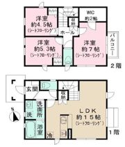 Calmeときわ台の間取り画像