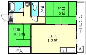 NJマンション北条(旧ガーデンハイツウエムラ)の間取り画像