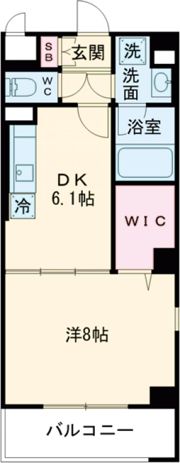 エバーヒルズNの間取り画像