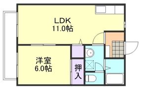 フレンドリー鶴新田 B棟の間取り画像