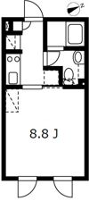 アレーロ高円寺の間取り画像