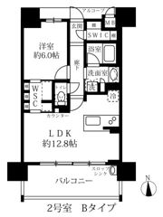 グランパセオ名駅那古野の間取り画像