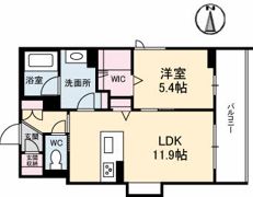 シャーメゾンベレオ西桜町の間取り画像