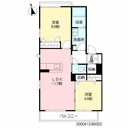 トップスターコート宮崎 B棟の間取り画像