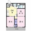 安達ハイツの間取り画像