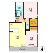 オルテンシアの間取り画像