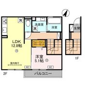 タウンさらⅡの間取り画像