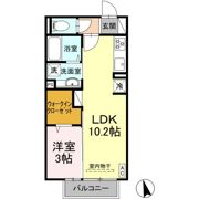 プランドール B棟の間取り画像