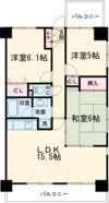 ダイアパレスロワイヤル栗林公園の間取り画像