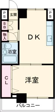 ダイアパレス栗林公園南の間取り画像