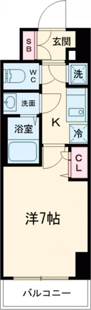 ファーストステージ梅田WESTの間取り画像