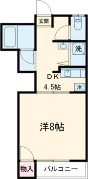 リアンジュBの間取り画像