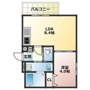 ALEGRIA道明寺の間取り画像