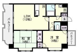 高麗館の間取り画像