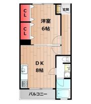 コーポ寿の間取り画像