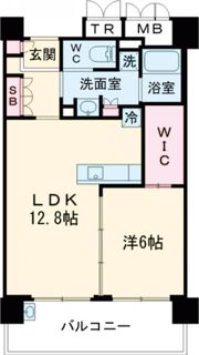 エルグレース神戸三宮タワーステージの間取り画像