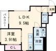 クレシア折尾の間取り画像
