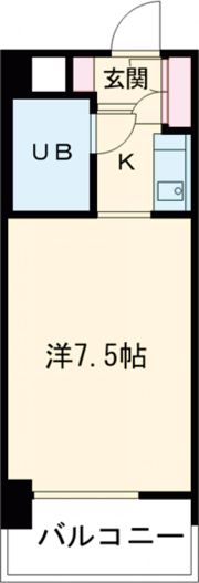 ダイアパレス築地の間取り画像