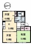 フレグランスRの間取り画像