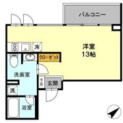 ライフパティオ菊名の間取り画像