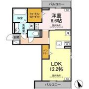 フレアブラーブの間取り画像